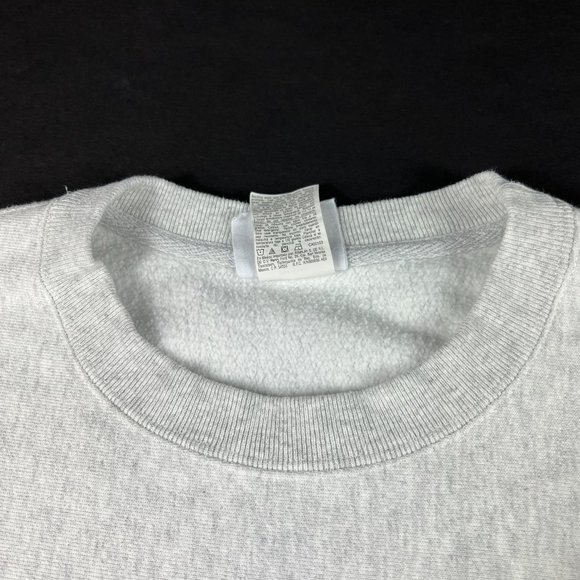 VTG Notre Dame de Sion 1912 Sweatshirt Extra Large Grey & Purple Faded Crewneck - Picture 6 of 14